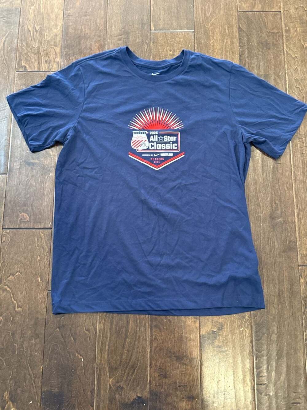 Nike 2025 All Star Classic T-Shirt Size L Blue Dri-Fit